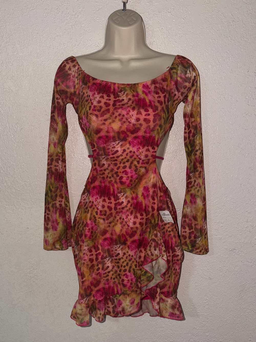 Jungle Nights Mini Dress NWT